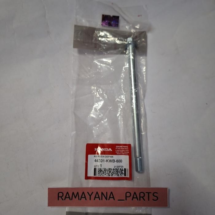 Axle FR Wheel Honda Blade Karbu 44301KWB600