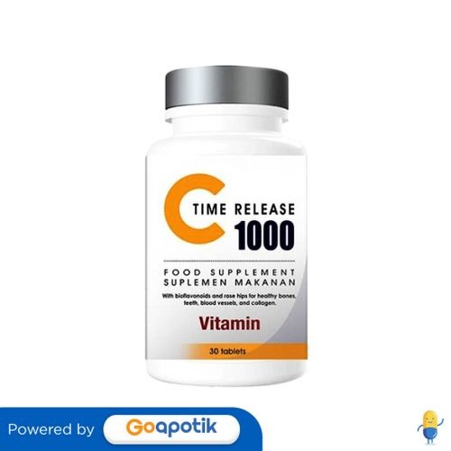 Treelains Vitamin C 1000 Time Release Botol 30 Tablet