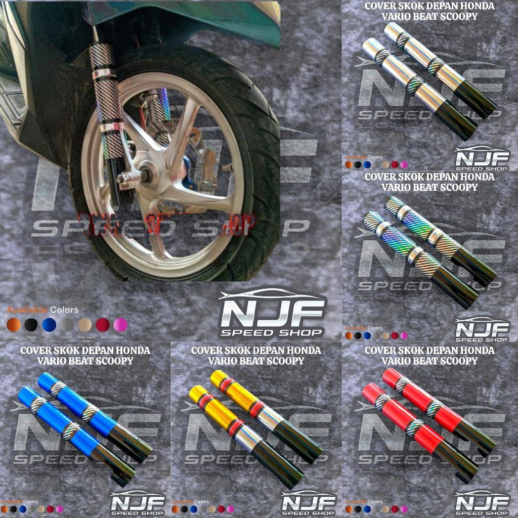 COVER SKOK DEPAN TUTUP SKOK DEPAN TAMENG SKOK DEPAN  HONDA BEAT SCOOPY VARIO
