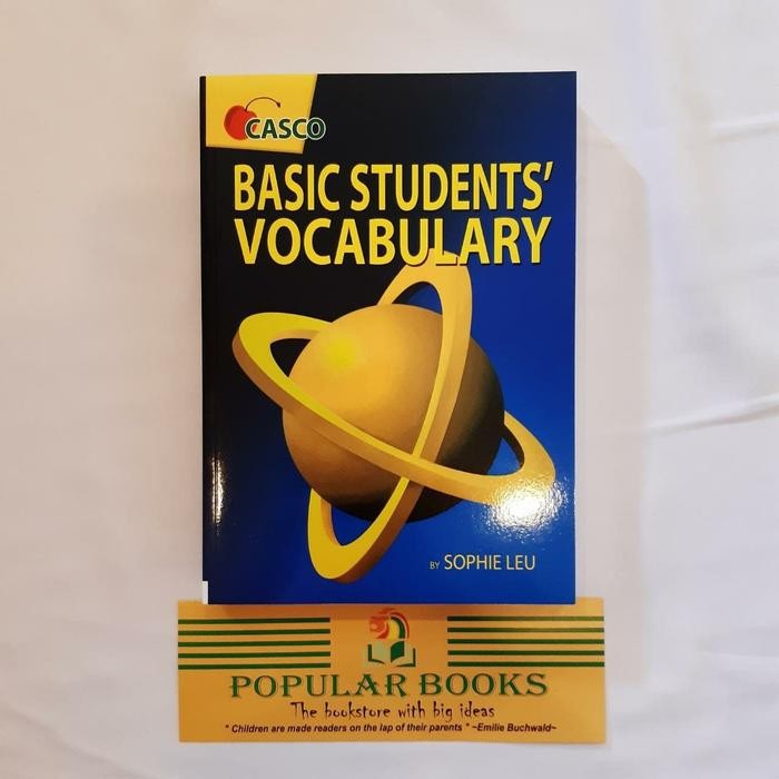 

Basic Students vocabulary