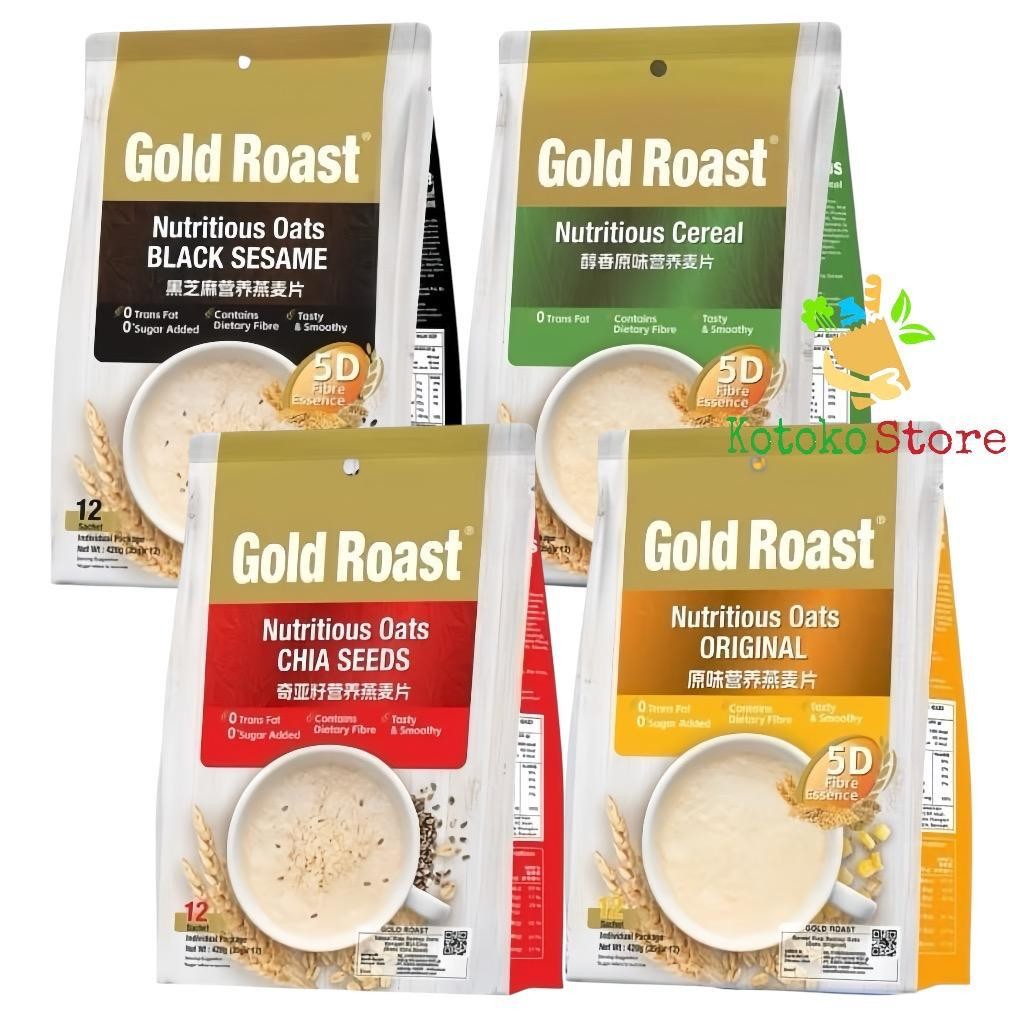 

Gold Roast Nutritious Oats / Gold Roast Instant Cereal / Gold Roast Nutritious Cereal