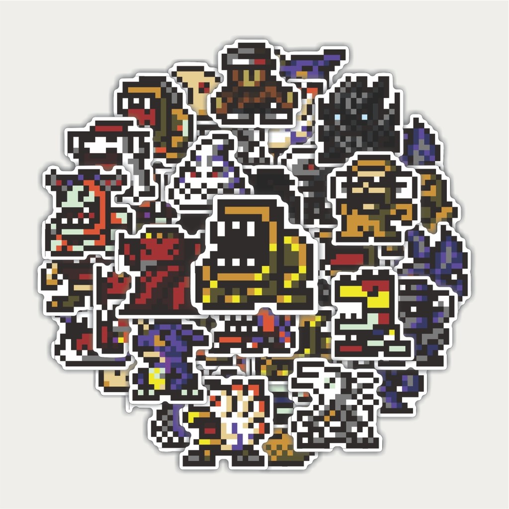 

Sticker Pack Stiker Pixel Digimon V47 | Sticker TUMBLR | Stiker LAPTOP KOPER HELM