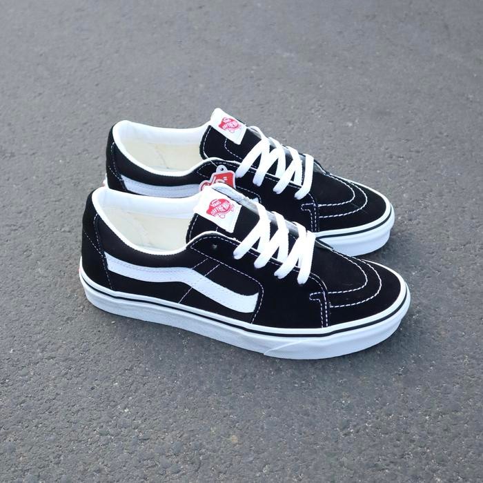 Vans sk8 low black white (Resmi PT NAVYA)