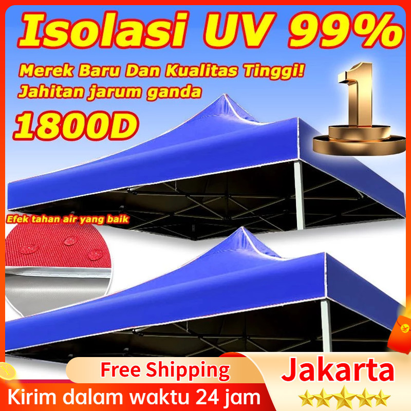 FHIRMAN.CO tenda lipat 3x3 1800D Isolasi UV 99% tenda lipat tenda lipat 2x2 tenda lipat 2x3 Tenda Ju