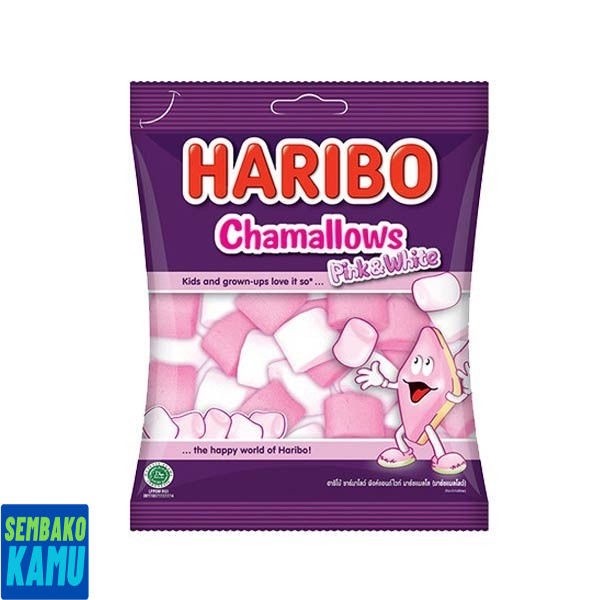 

Haribo Chamallows Pinkwhite 150 gr - Permen