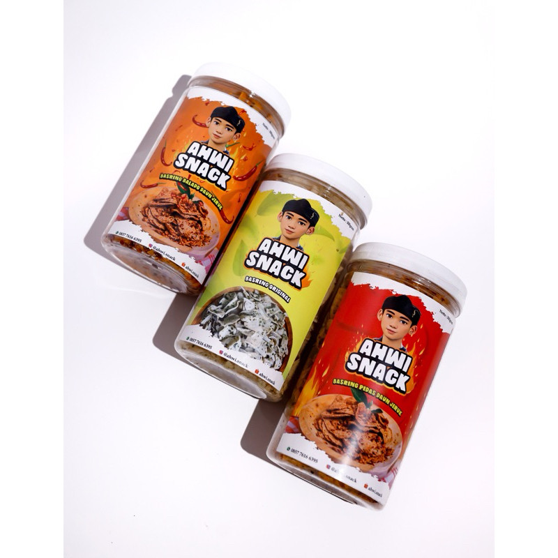 

New Ahwi Snack - Basreng Pedas Daun Jeruk - Original - BaladoPremium
