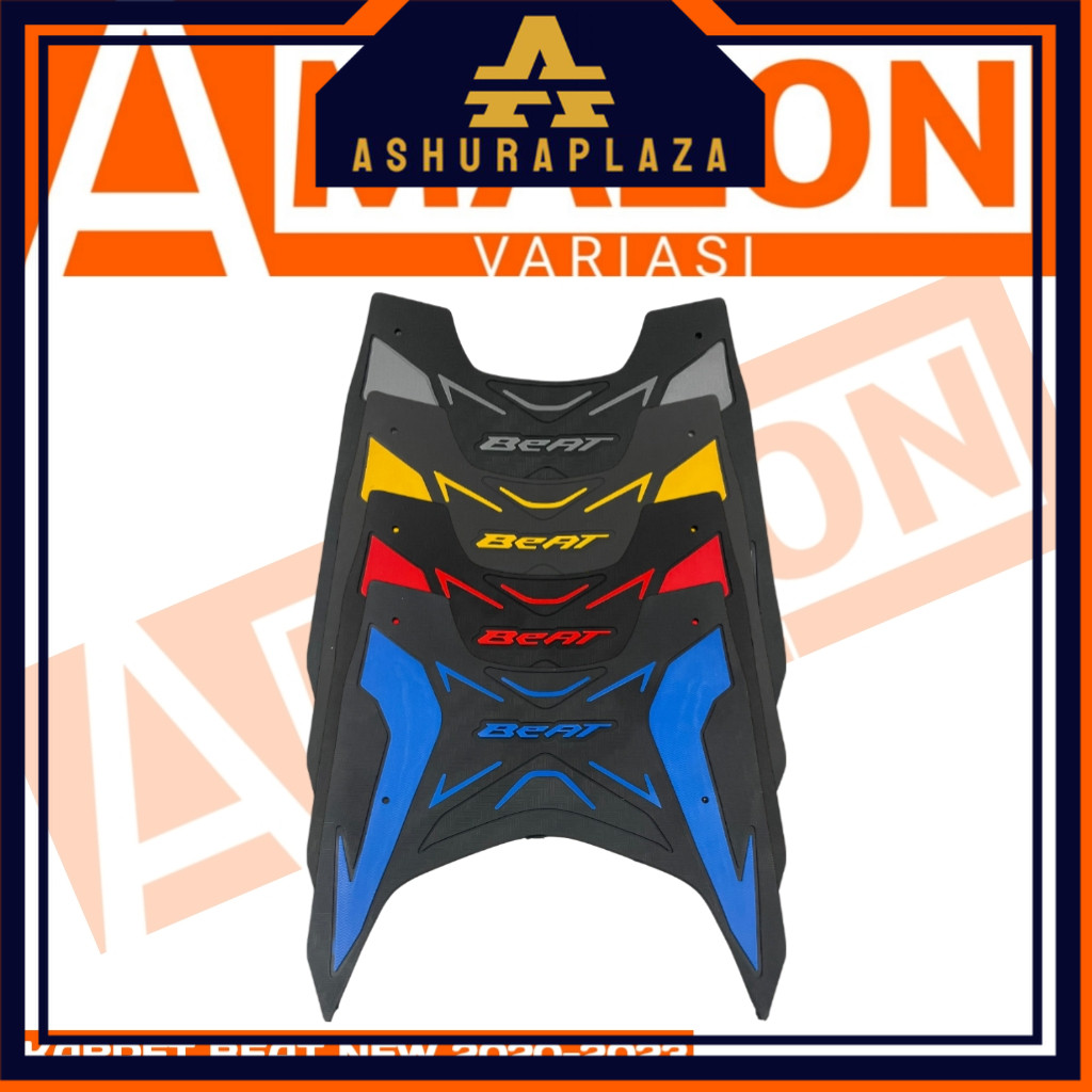 KARPET MOTOR HONDA BEAT 2020-2022 KESET MOTOR BEAT PIJAKAN ALAS KAKI HONDA BEAT NEW TERBARU2020-2022