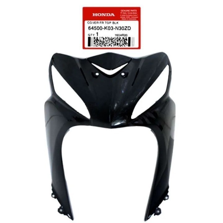 Cover Front Panel Tameng Depan Revo Fi Hitam - 64500K03N30ZD (GP)