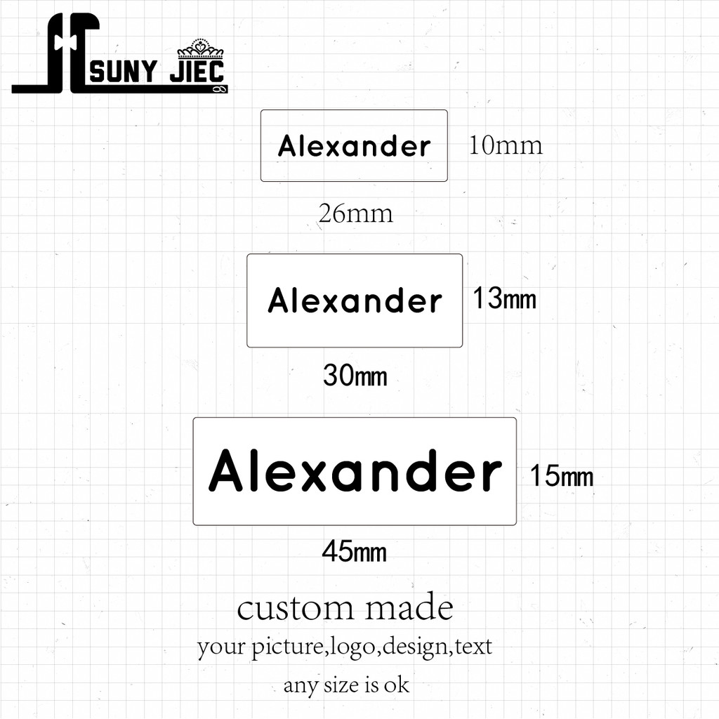 

Customize Personalized Name Clear Transparent White/Black letter Sticker Wedding Sticker Logo Eyelashes Sticker custom Lip Gloss