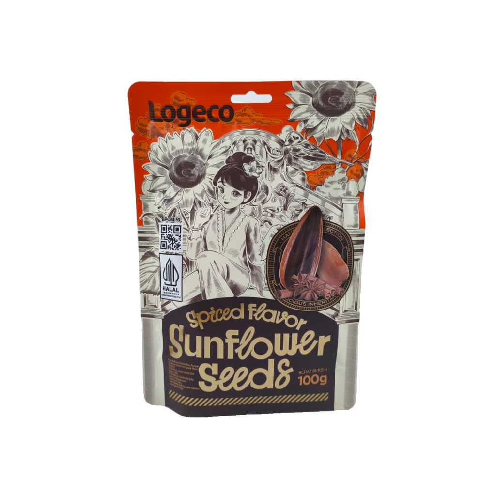 

Logeco Spiced Flavor Sunflower Seeds 100Gr
