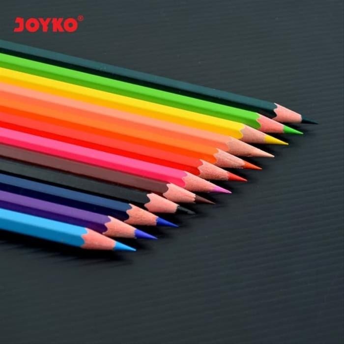 

TERLARIS! Joyko Color Pencils Pensil Warna CP-12PB 12 Warna Klasik Classic ORI - pensil warna