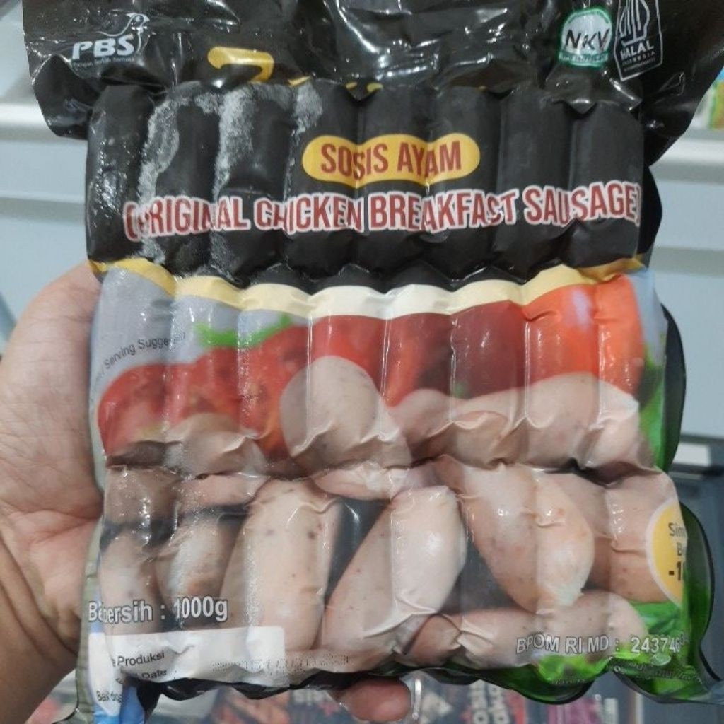 

Zaitun Sosis Ayam 1kg (Chicken Breakfast)
