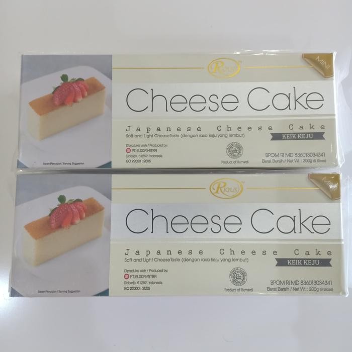 

PROMO! Rious Cheese Cake 200 gram