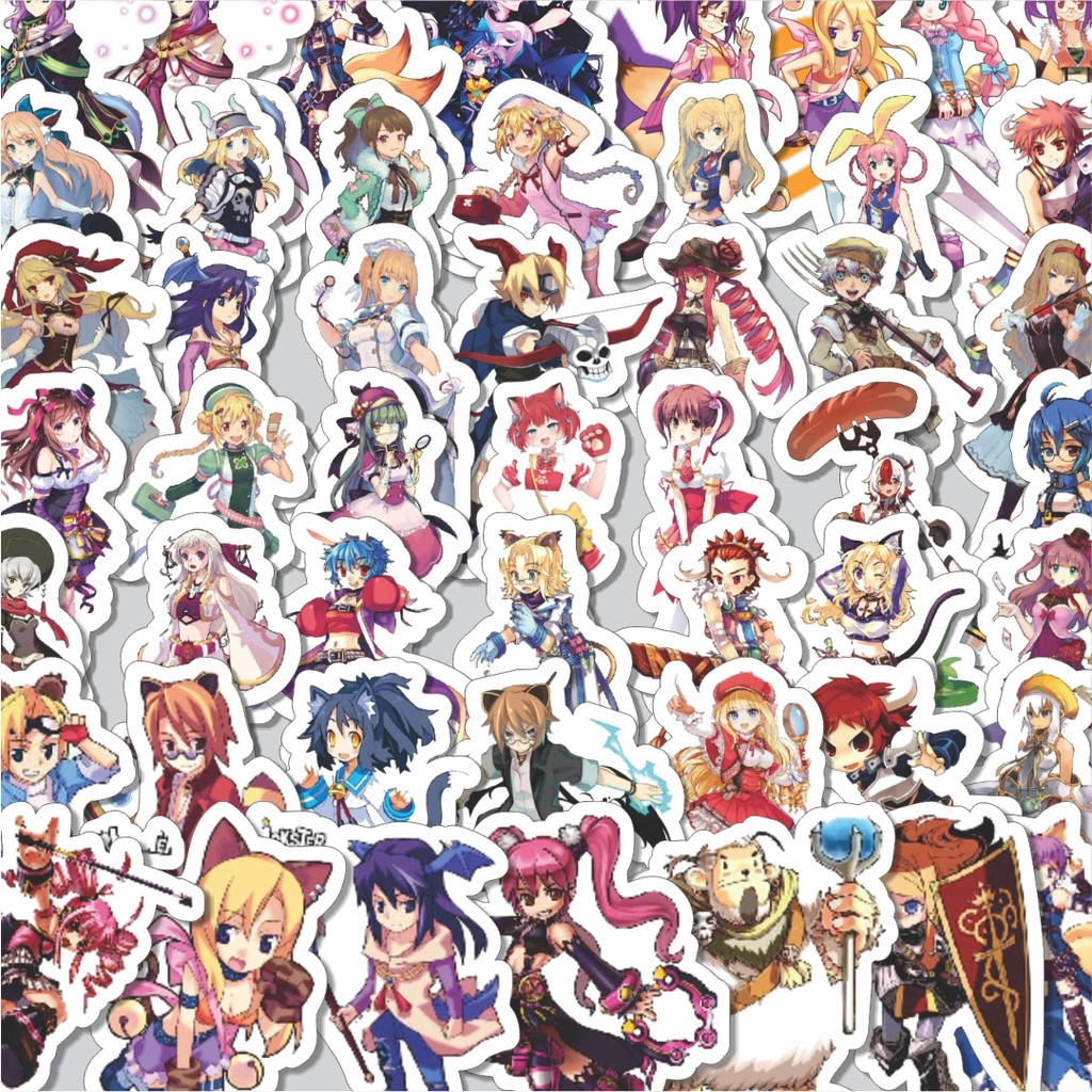 

Stiker Cutting Pack Stiker Game Series Trickster Karakter Mix 1 Isi 100Pcs Series Aesthetic Lucu Keren Untuk Koper Bahan Vynil