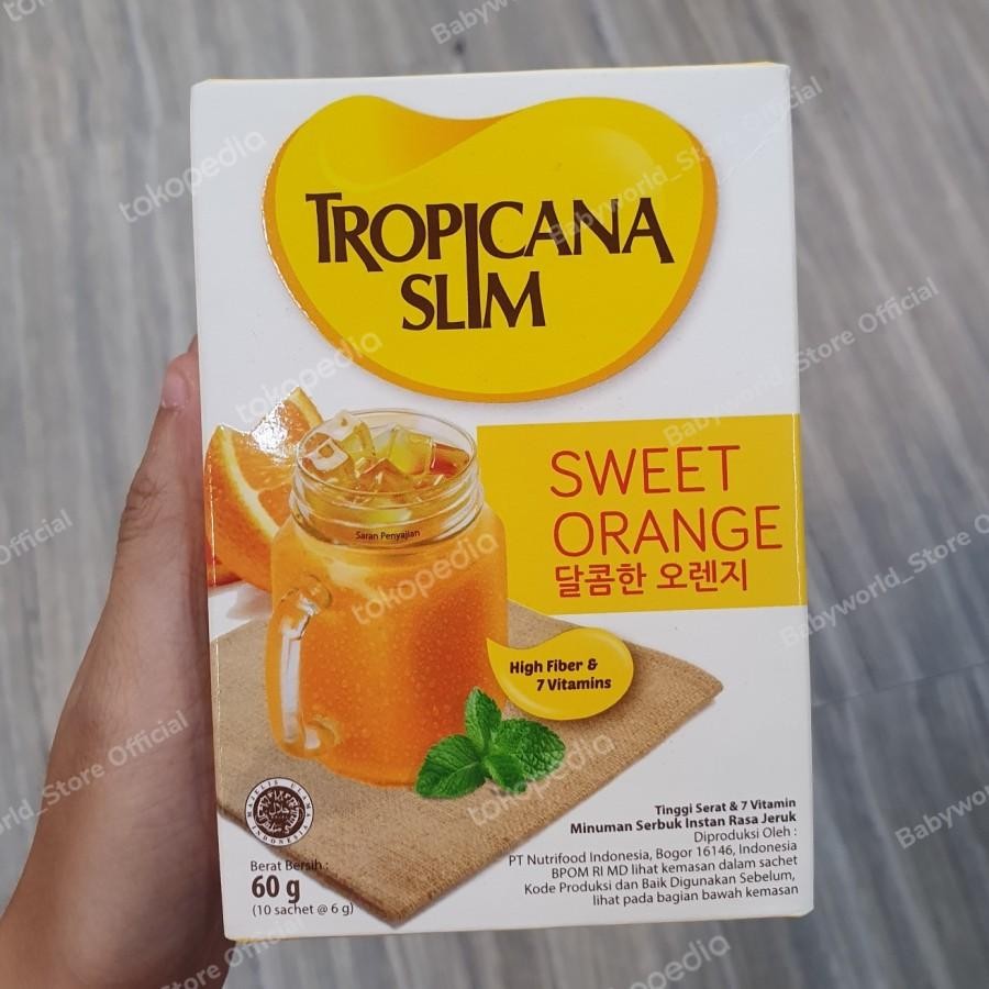

Tropicana Slim Sweet Orange Minuman Serbuk Rasa Jeruk ( 10 Sachets )