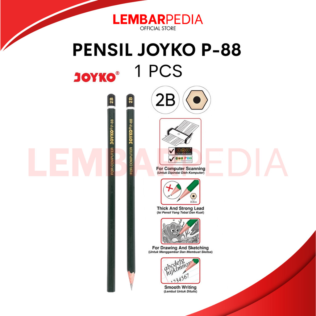 

PENSIL 2B JOYKO P-88 PER PCS