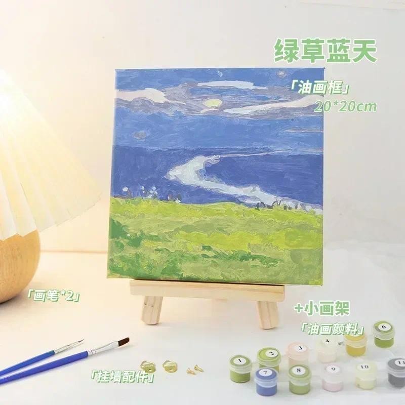 

Tulip DIY Digital Acrylic Flower Painting, Hand-Filled Landscape Painting, Explosion, 25009