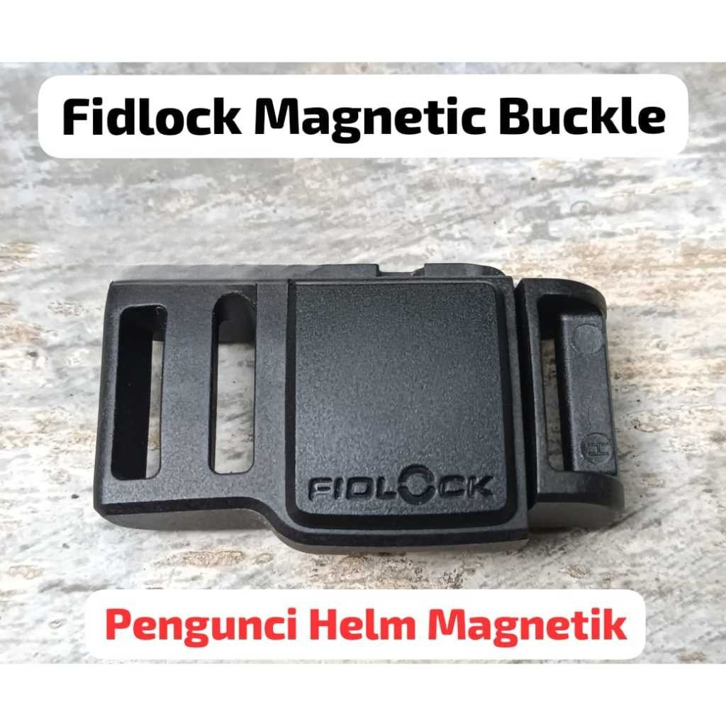 Fidlock Magnetic Buckle Pengunci Tali Helm Quick Release Universal Sepeda MTB Road Bike XC Helmet