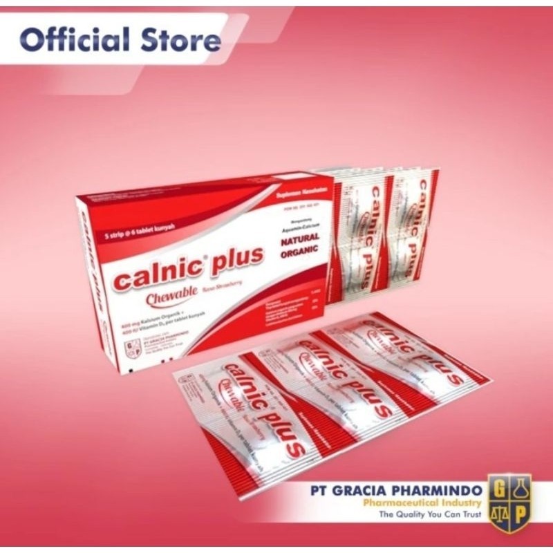 Calnic Plus Chewable Strawberry Box