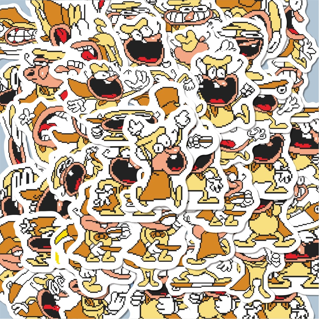 

100PCS Lucu Stiker Pizza Tower V17 Stiker Aesthetic Stiker Anti Air Stikers Berperekat Waterproof sticker decal buat Motor Helm Buku Journal Koper Casing HP Laptop Botol Minum Hadiah anak