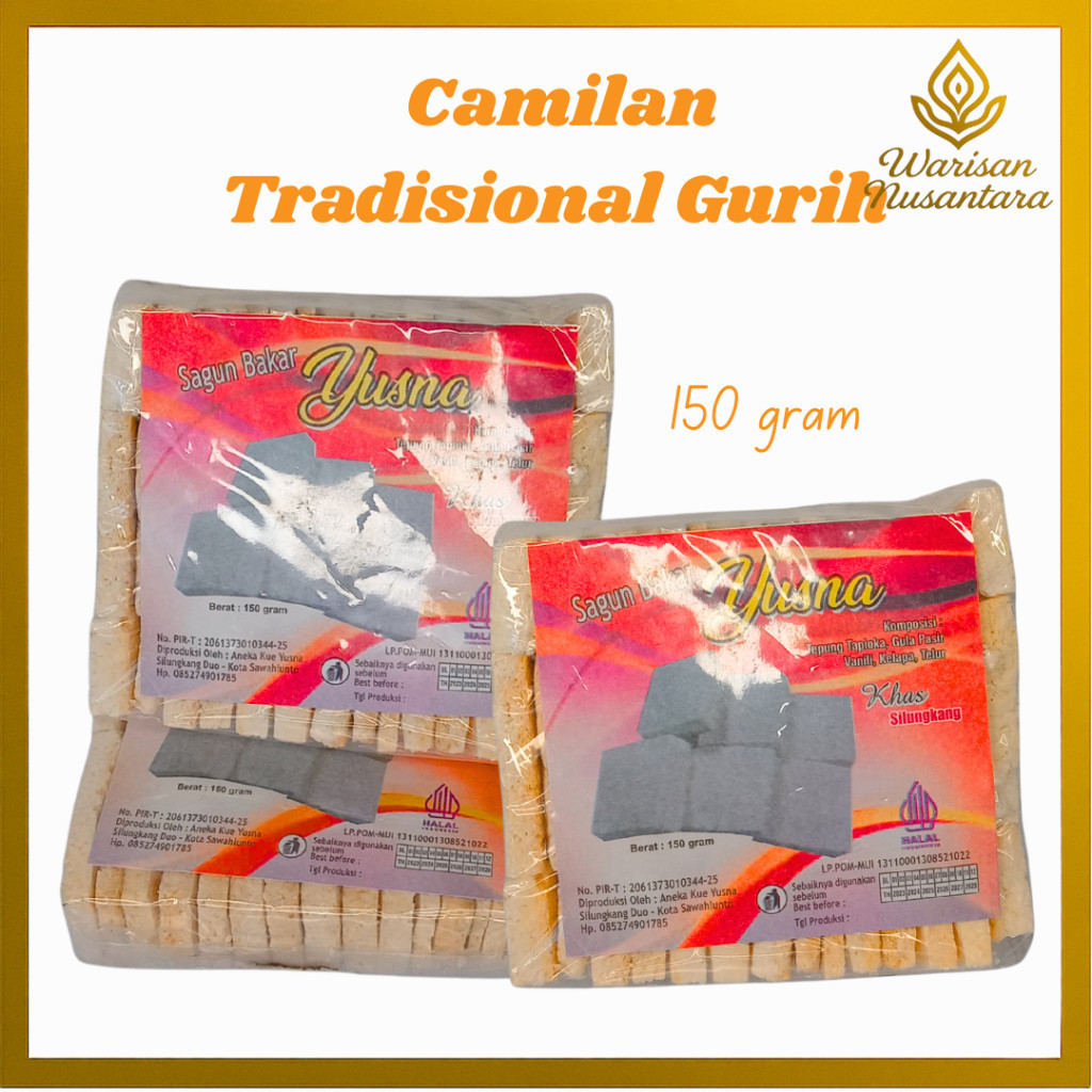 

Sagu bakar yusna enak dan legit makanan ringan sehat oleh oleh murah meriah