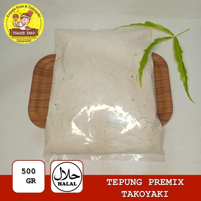 

PROMO TEPUNG TAKOYAKI INSTAN - HALAL-500GR-PREMIUM - 500gr