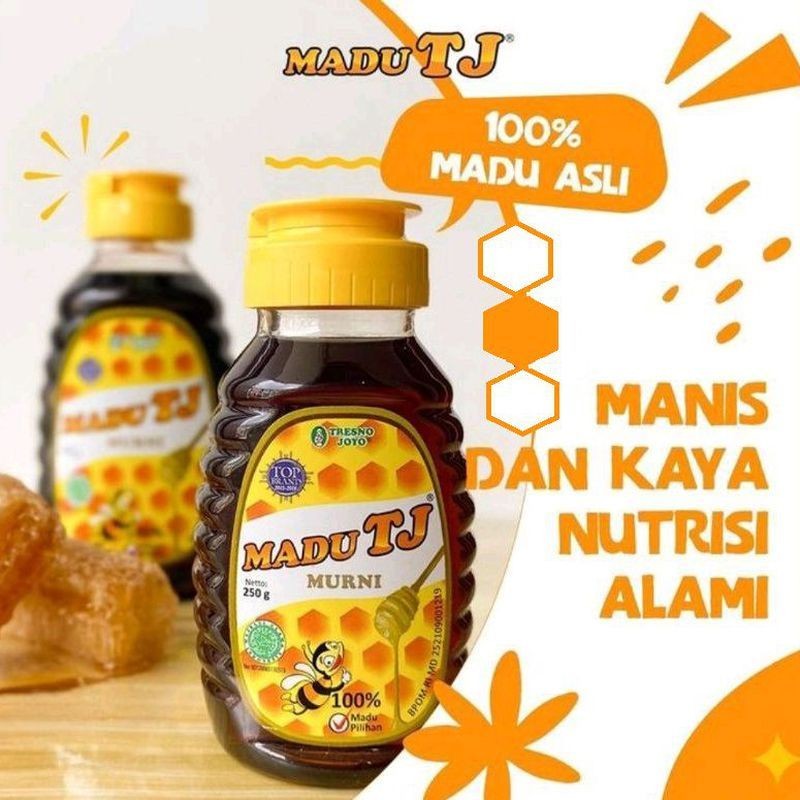 

[HOT PROMO] Madu TJ Murni Tresno Joyo 250gr / Promo Termurah