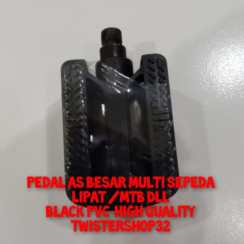 Pedal sepeda lipat atau  bisa sepeda gunung sepeda lipat ukuran As Besar  bah