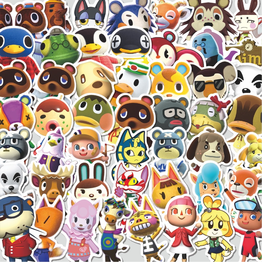 

Stiker Cutting Pack Stiker Game Animal Crossing Nintendo Char Mix 1Isi 100Pcs Series Aesthetic Lucu Keren Untuk Koper Bahan Vynil