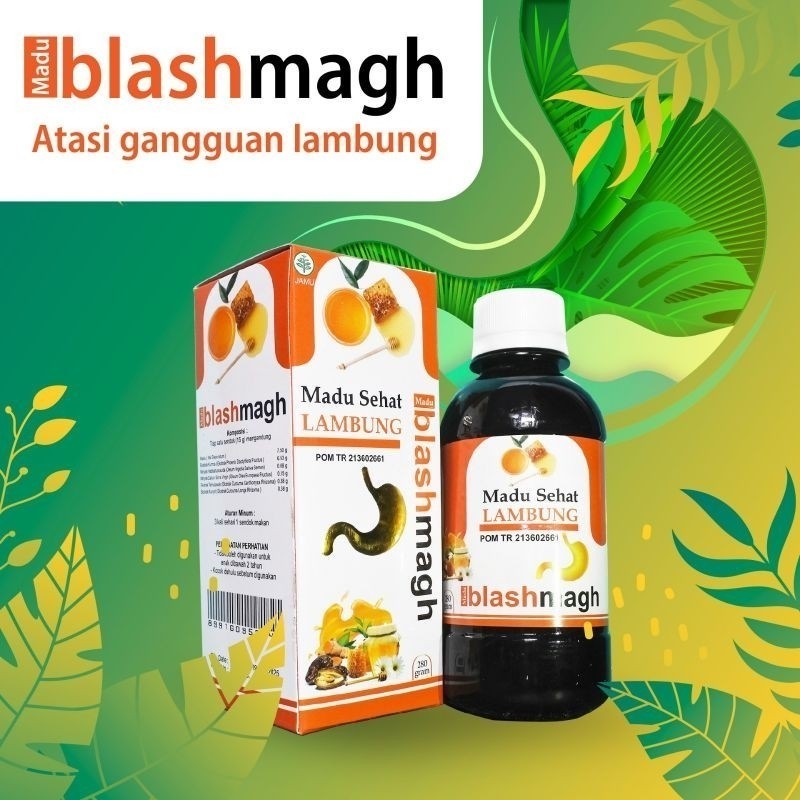 

MADU Blashmagh sehat lambung 280gr atasi maag nyeri lambung I SYAKILA HERBAL I MADU LAMBUNG