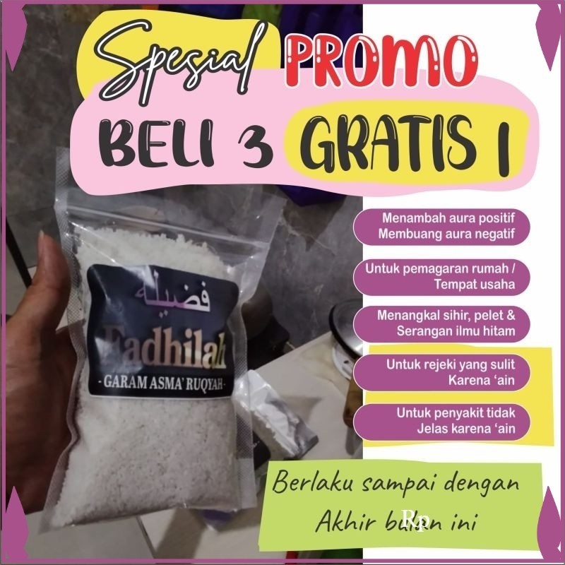 

[PROMO] Graram Ruqyah Fadhilah Original 100% Meruqyah Menetralisir Rumah Usaha Energi Negatif Non Medis Relaksasi
