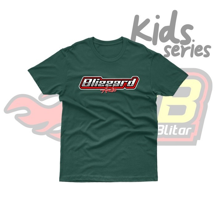 KAOS DISTRO VIRAL - Baju Kaos Anak - Blizzard Audio Sound System Katun - Soundbalapblitar #