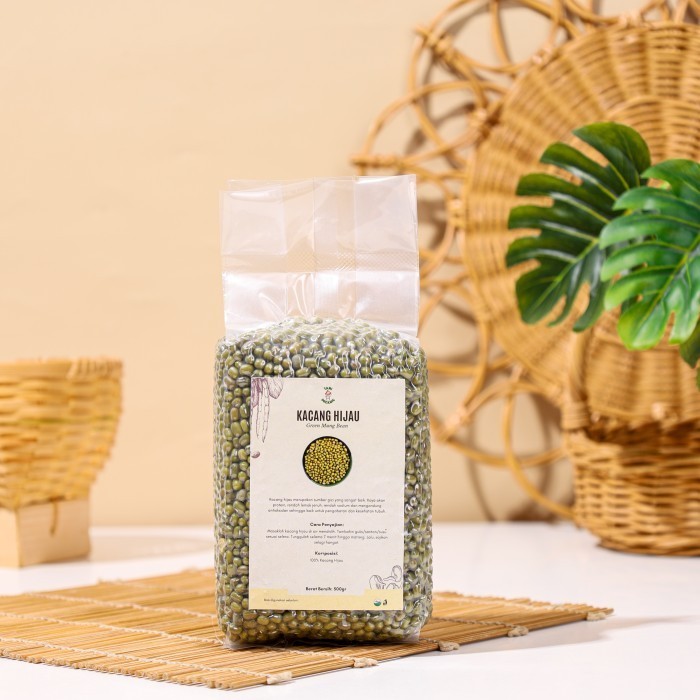

HEMAT! Lingkar Organik Kacang Hijau 500gr - Kacang Hijau Organik - TaniKacangHijau