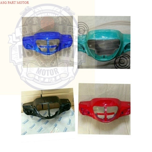 batok depan totok suzuki shogun r shogun new shogun 110 warna hitam biru tosca merah