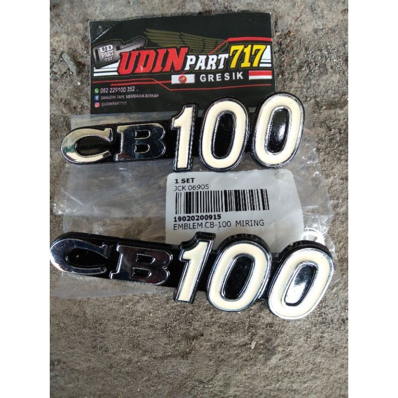 Emblem box aki cb100 import taiwan