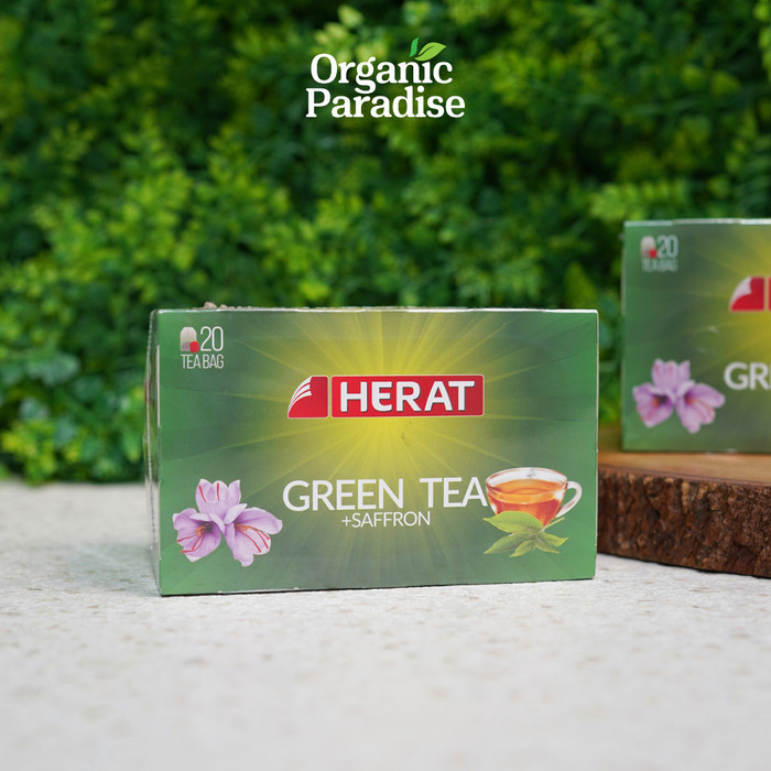 

Herat Green Tea Saffron 20 pcs
