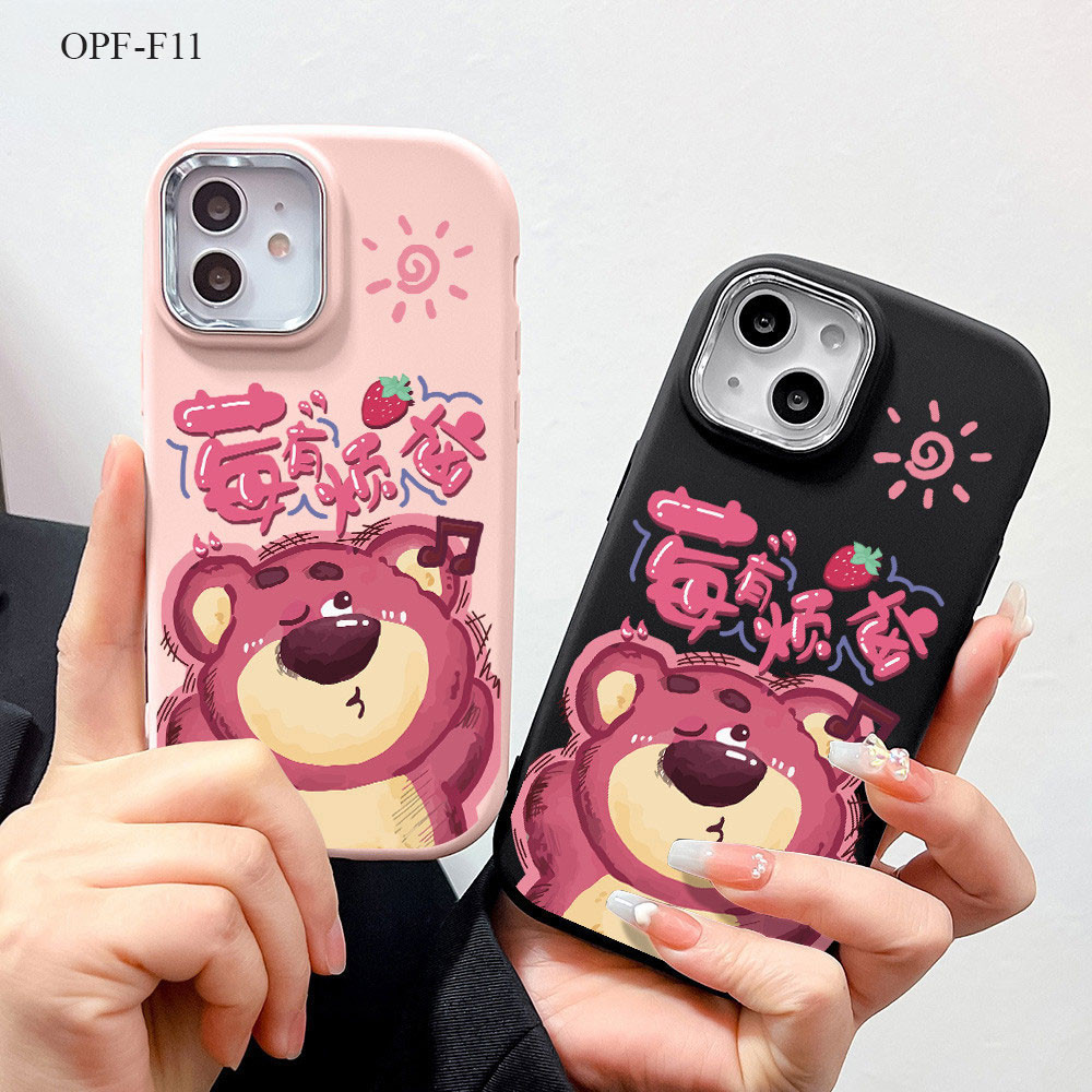 OPPO Reno 11 13F 11F 7 8 7Z 8Z F11 F9 F1S Pro 4G 5G Untuk Case Hp Softcase Casing Kesing Lotso 4245