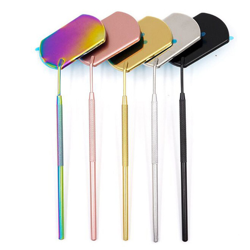 Cermin Kaca Eyelash Extension / Kaca Tanam Bulumata Palsu / Alat Koreksi Bulu Mata Dental Mirror