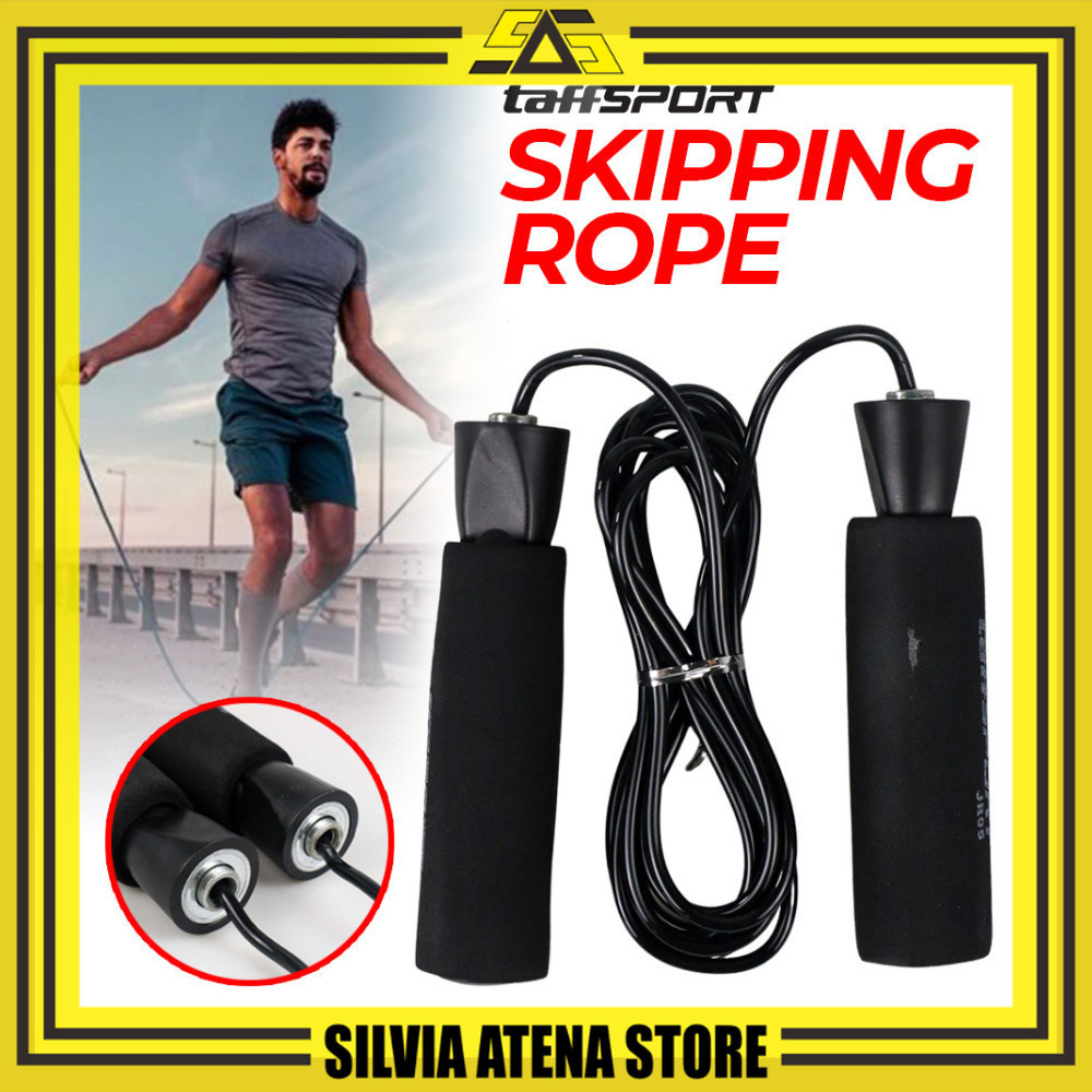 SILVIA ATENA STORE-Tali Skipping olahraga Jump Rope Tali Lompat bahan lembut skiping bebas kusut bah