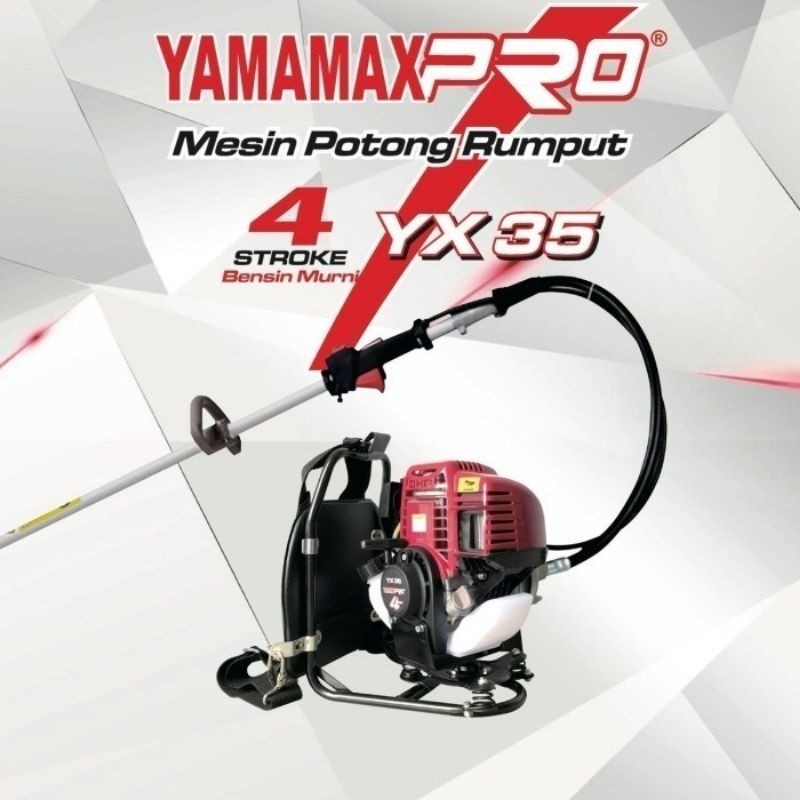 Mesin Potong Rumput YX35 YAMAMAX PRO 4TAK Brush Cutter 4 TAK Yamamax Pro YX 35