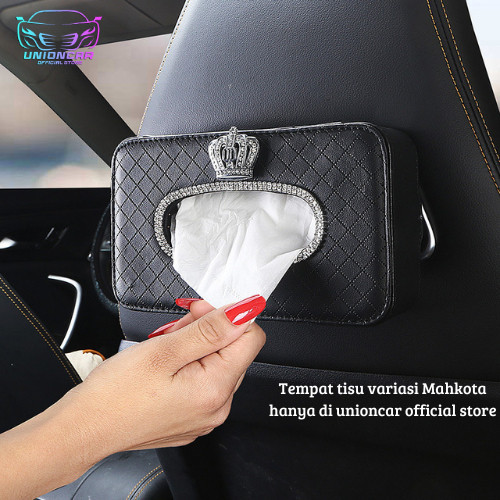 Kotak tisu mobil / tempat tisu mobil, wadah tisu mewah dan elegan