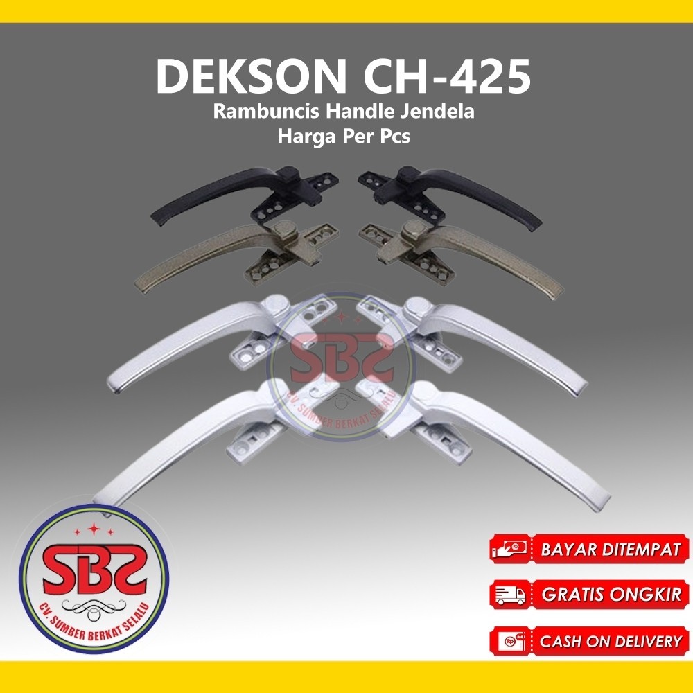 DEKSON Rambuncis Handle jendela - RAM BUNCIS - RAMBUNCIS - Dekson CH425 - Rambuncis Jendela Handle J
