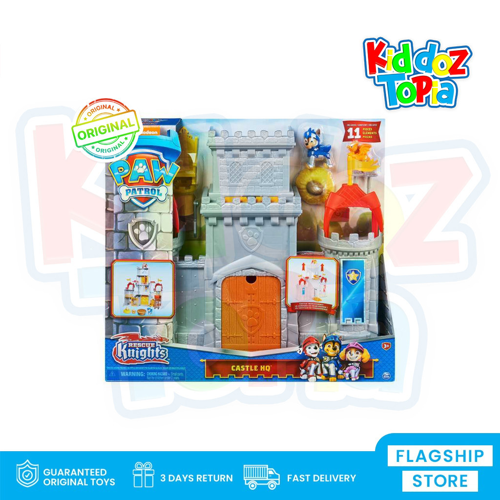Paw Patrol Rescue Knights Castle HQ Headquarter SM6062103