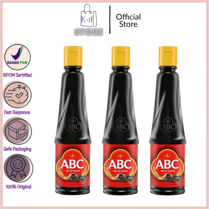 

[K-ifstore] ABC Kecap Manis Botol 135ml