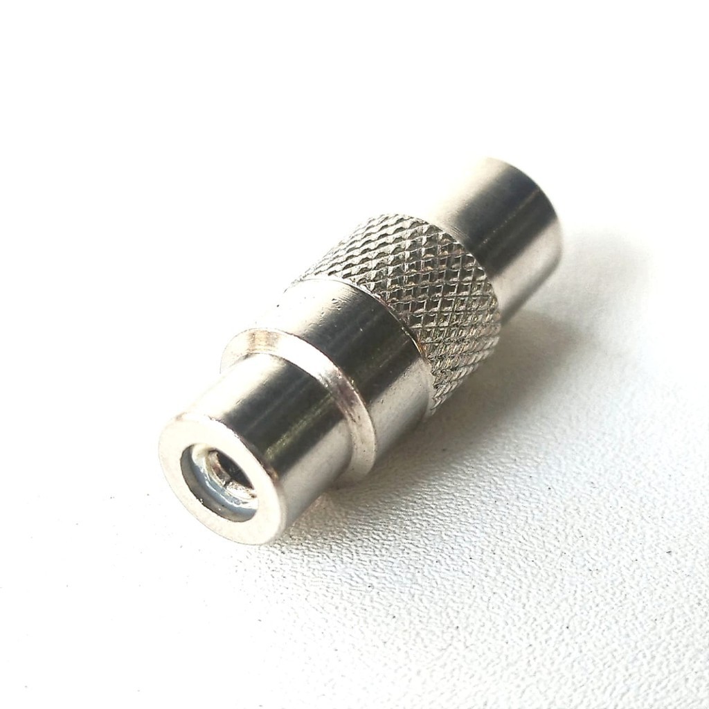 Jack Antena TV Besi Socket RCA Female PAL RF Antenna Male Connector Soket Antenna