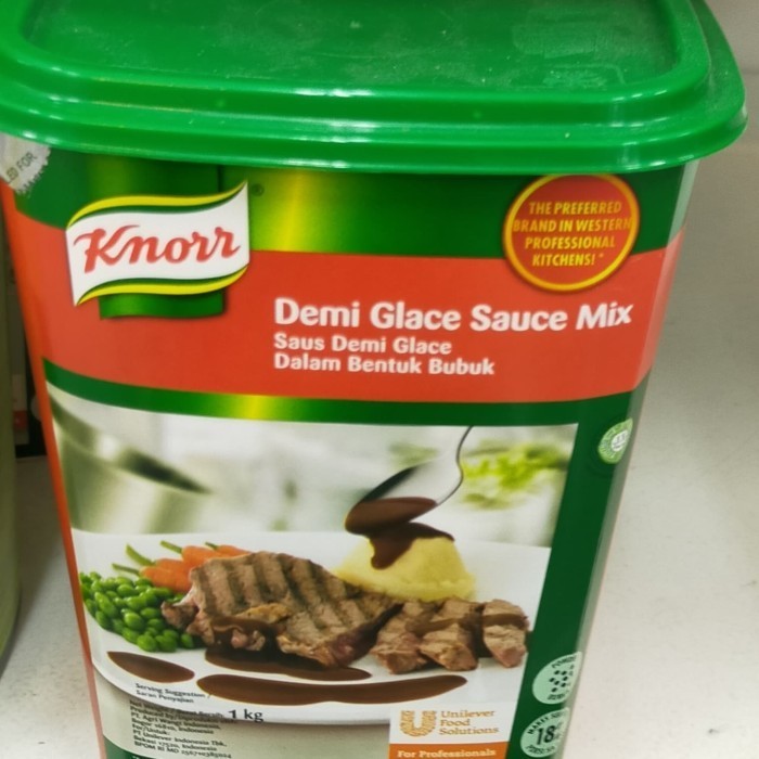 

knorr Demiglace brown sauce mix 1kg saus demi glace