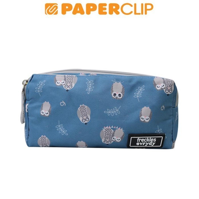 

NEW ! BEST SELLER TEMPAT PENSIL / PEN CASE KAIN FRECKLES - 62160 OWL BLUE