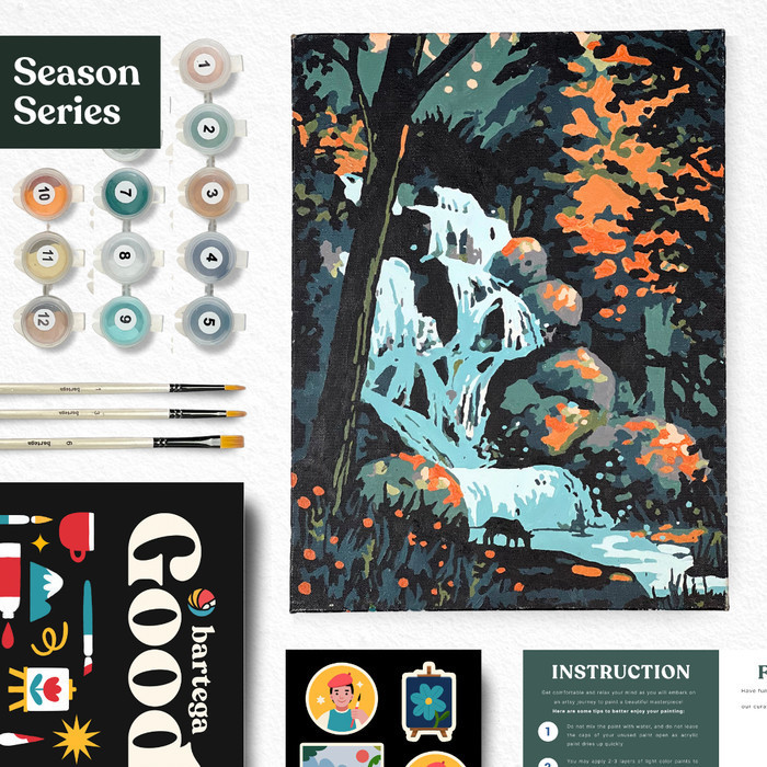 

promo ✨ -Paint By Number - Fall Magic (Season Series) - Roll