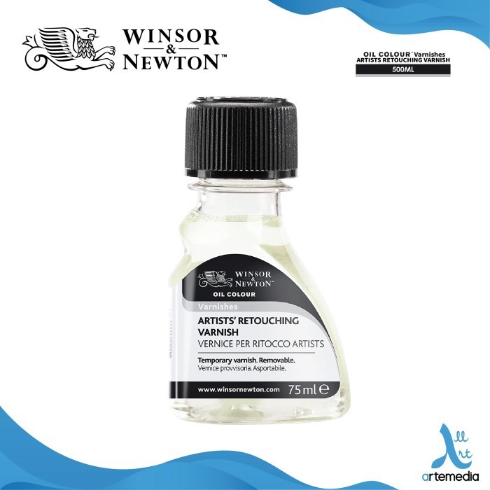 

promo ✨ -Pernis Winsor & Newton Artists Gloss Retouching Varnish Oil Painting - 75ml