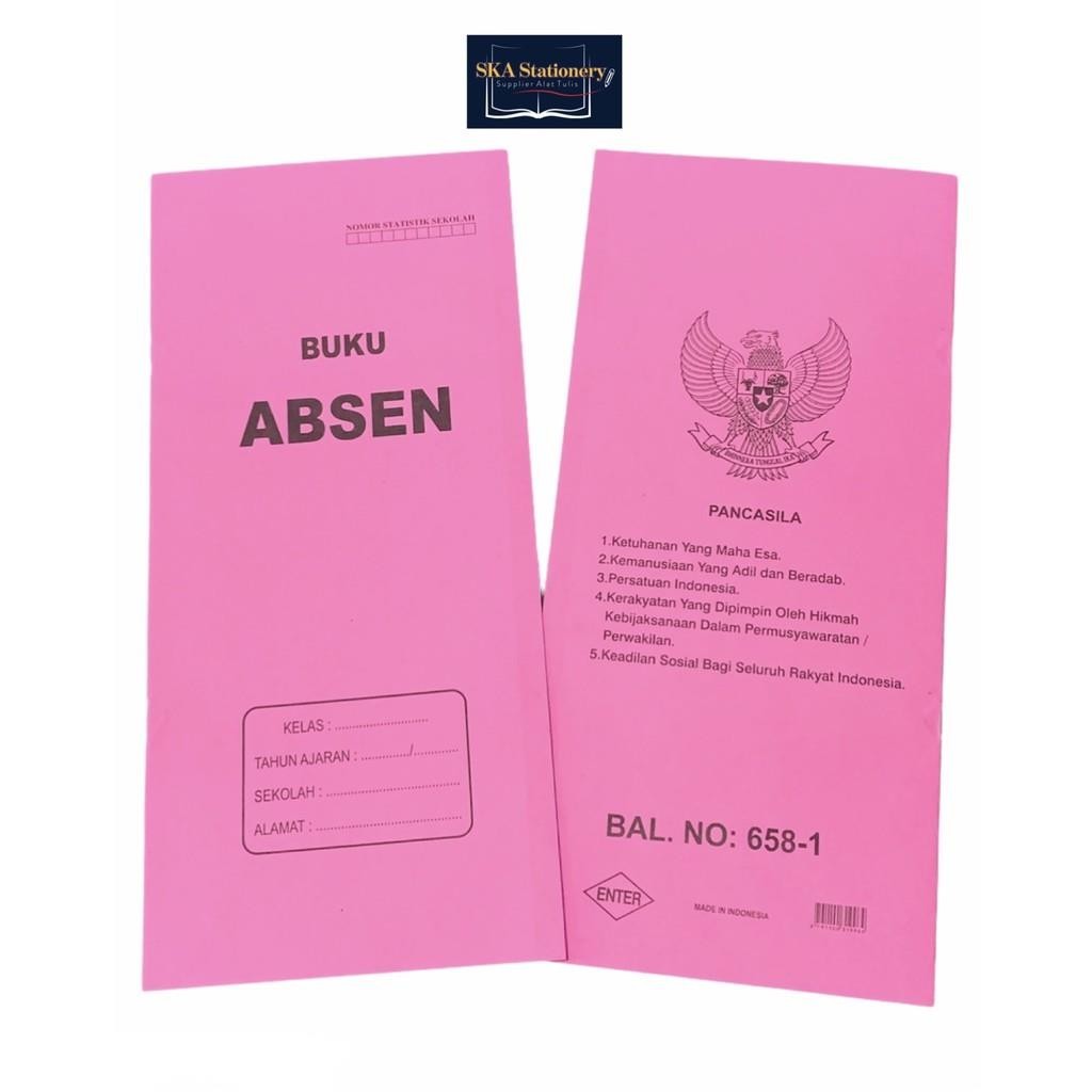 Buku/Kertas/Daftar Absen/Absensi Besar (Pcs)